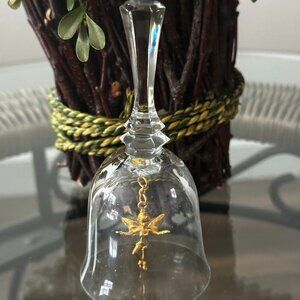 England Collectors Society Disney Crystal Character Bell (Tinker Bell) 1980's